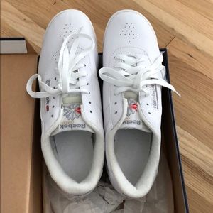 Princess White Reebox Sneakers